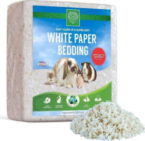 Small Pet Select Unbleached White Paper Bedding